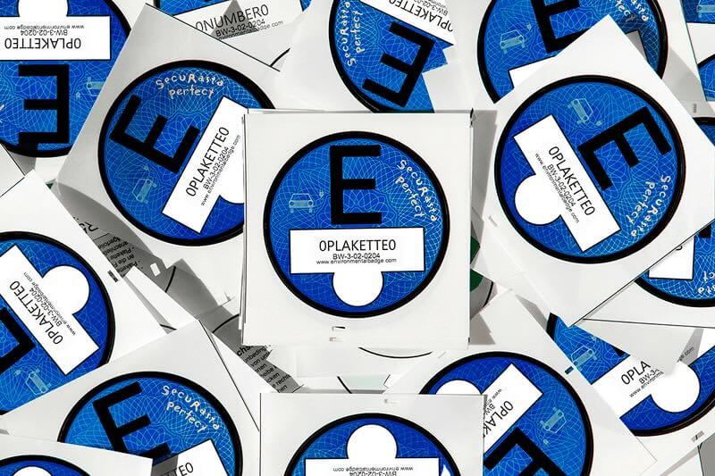 Koláž E-Plakety pre Nemecko