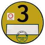 Yellow badge